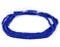 The Bead Chest Translucent Cobalt Blue Matte Glass Seed Beads (4mm) - 24 inch Strand of Quality Glass Beads